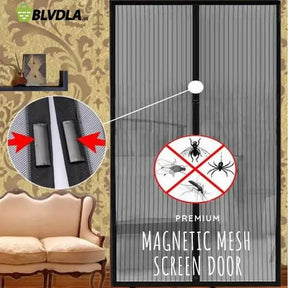 💪Magnetic Mesh Screen Door