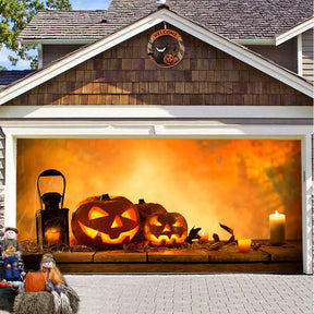 Spooky Garage Door Banners