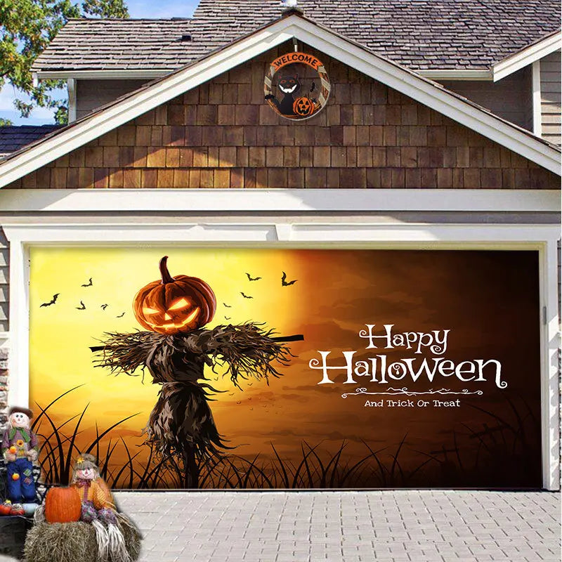 Spooky Garage Door Banners