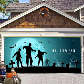 Spooky Garage Door Banners