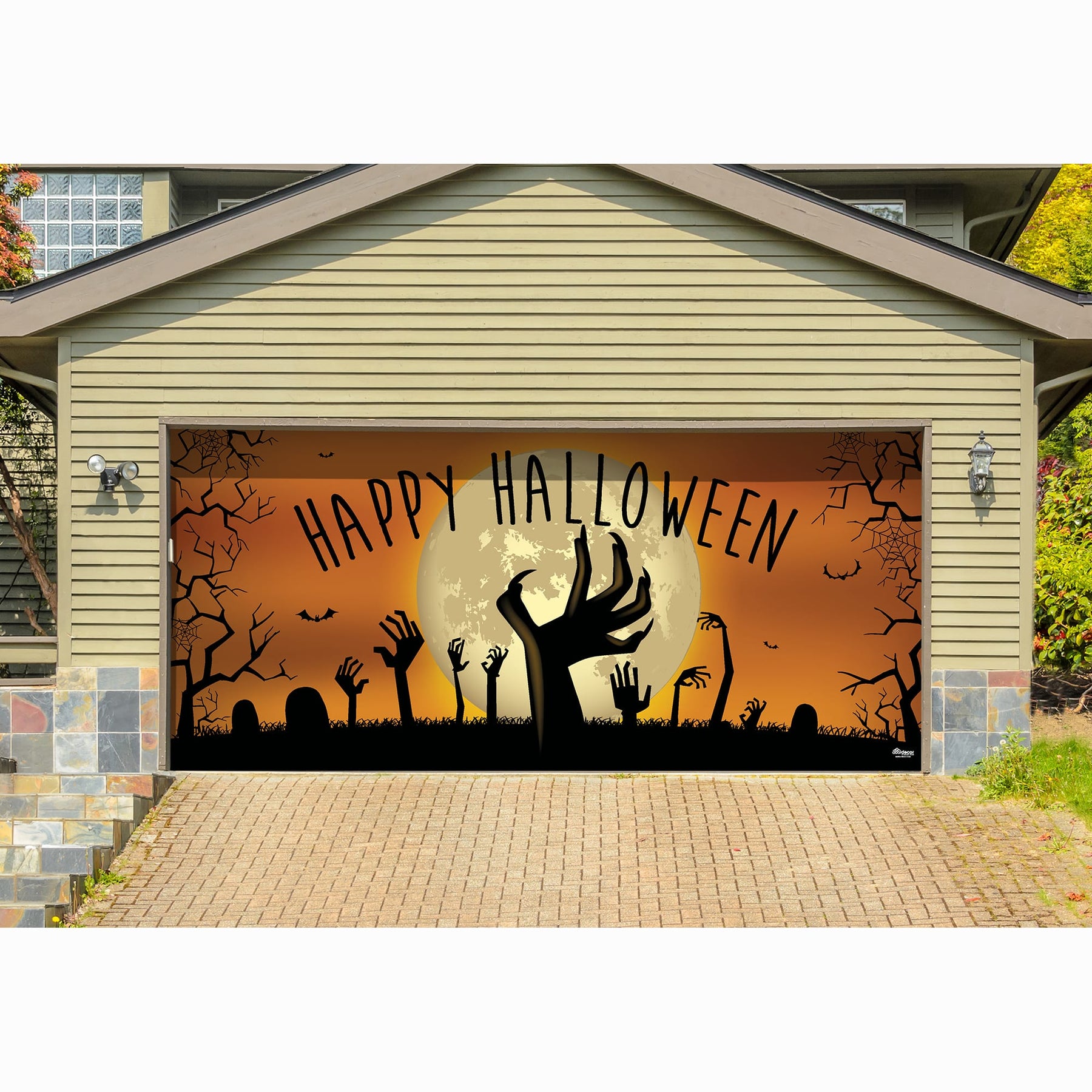 Spooky Garage Door Banners