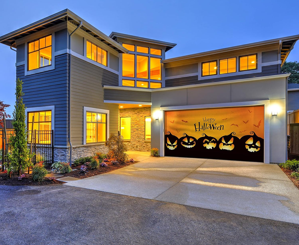 Spooky Garage Door Banners