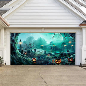 Spooky Garage Door Banners