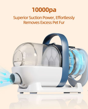 Hair Vacuum & pet Grooming Kit