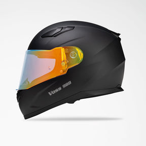 🛒Voss 988 Moto-1 Matte Black Helmet