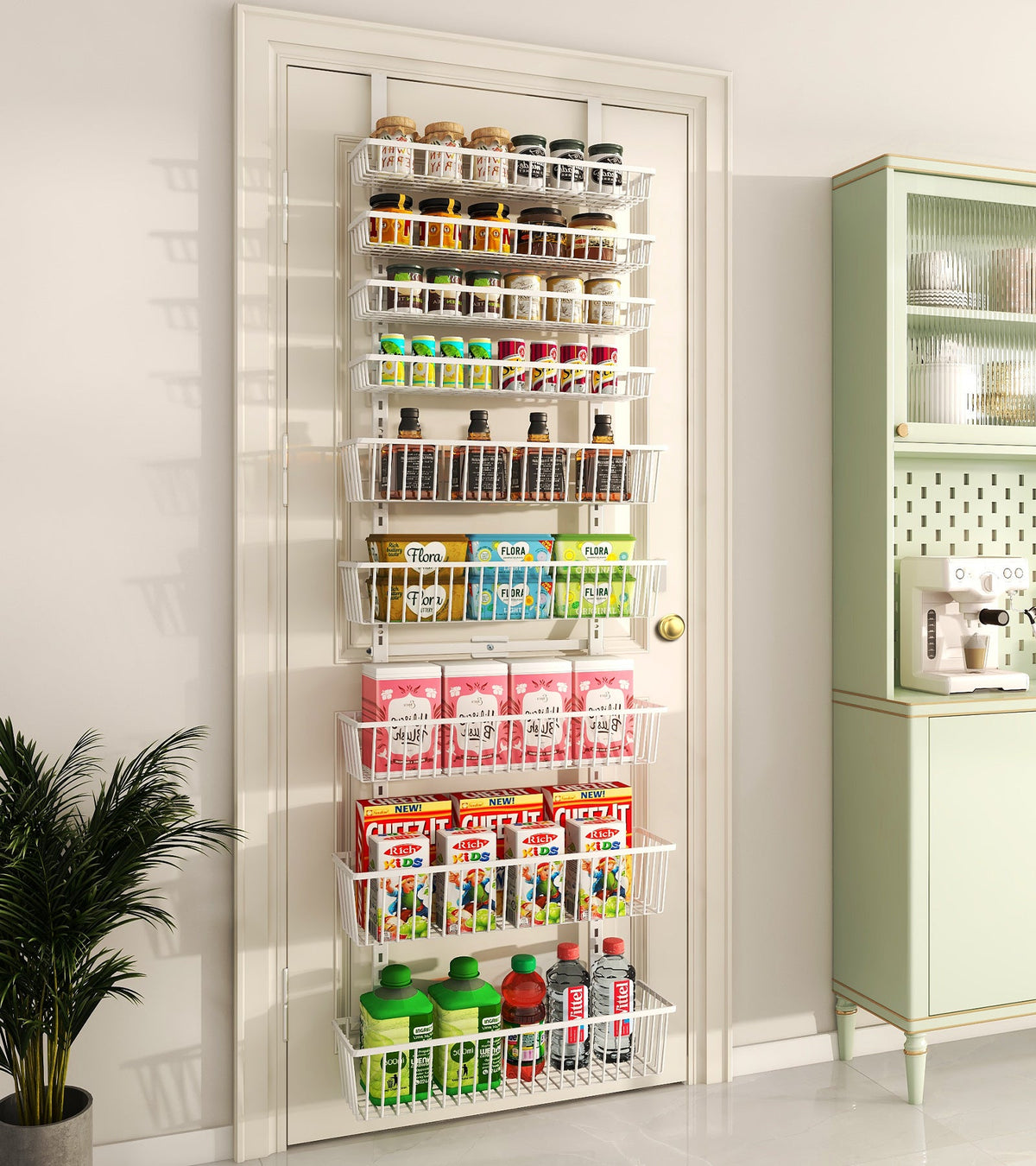 Mefirt over the door pantry organizer