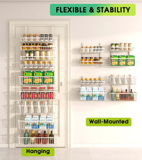 Mefirt over the door pantry organizer