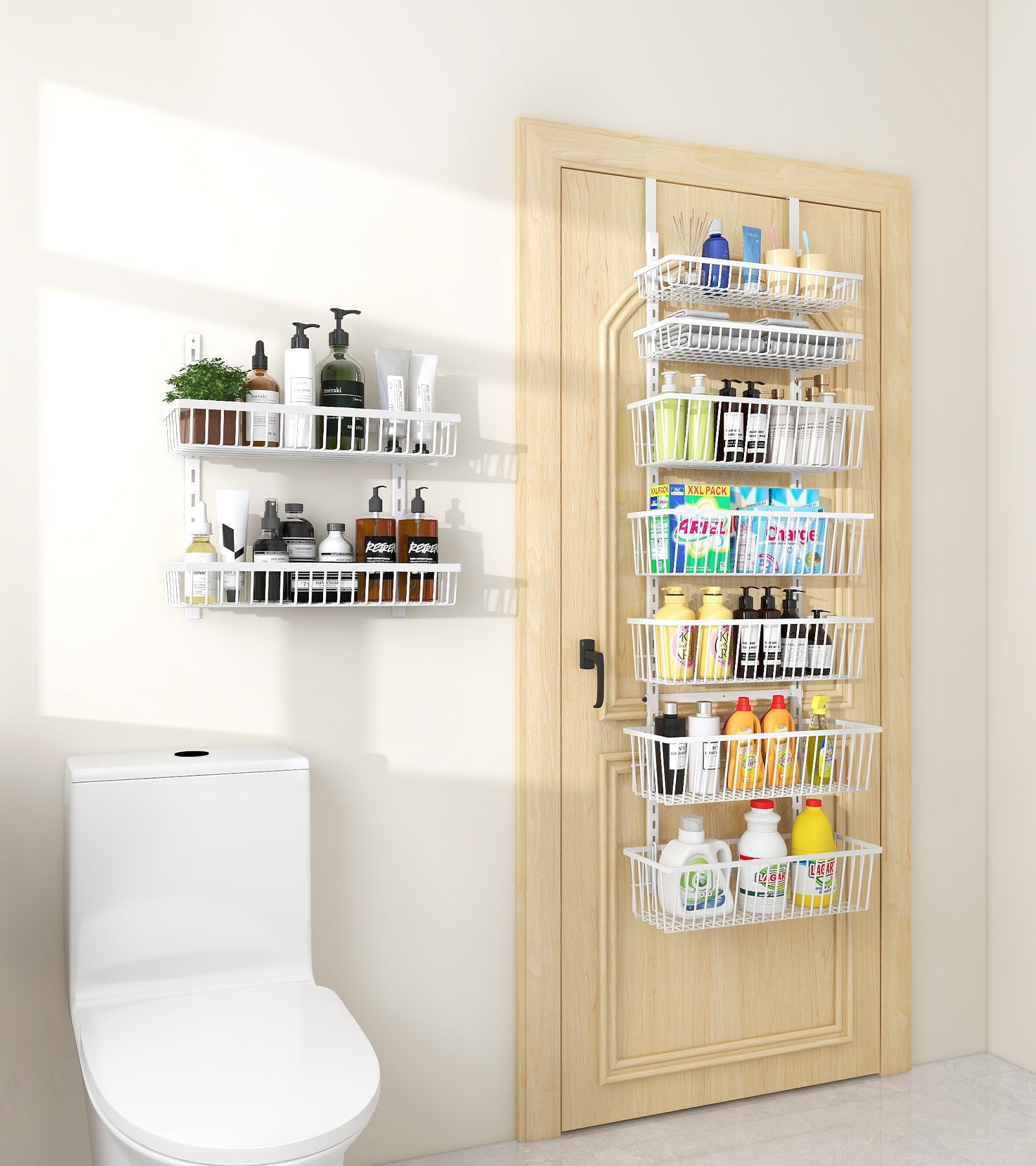 Mefirt over the door pantry organizer