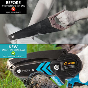 Portable Electric Chainsaw Cordless