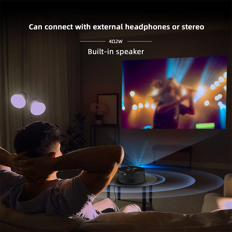 Portable Mini Projector Home Theater