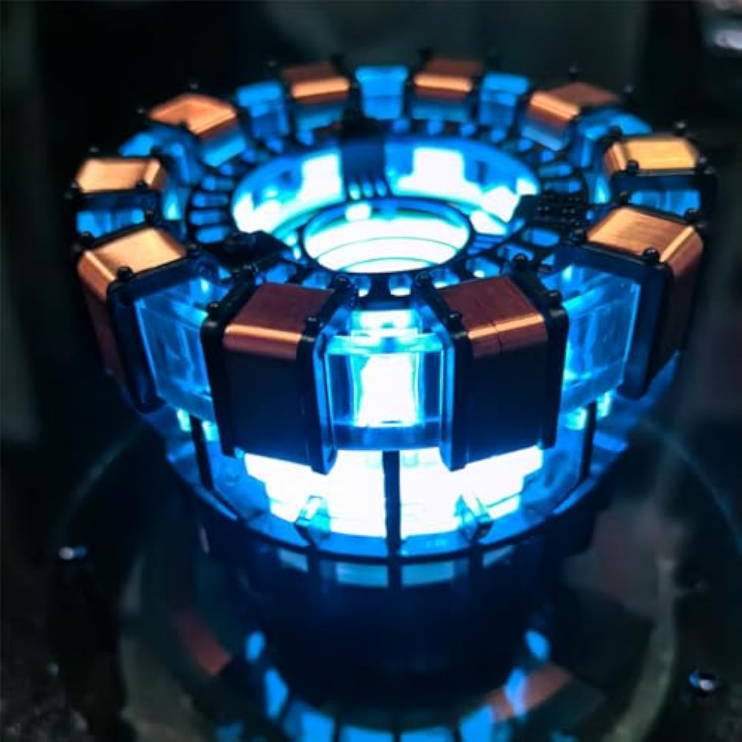 🥇Stark Maglev Superhero Iron Man Armor Reactor Model