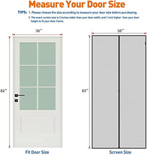 💪Magnetic Mesh Screen Door