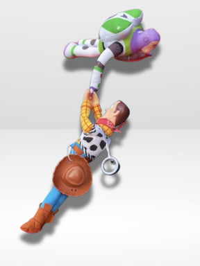 💕Jouet Peluche Toy Story Woody et Buzz Accroche Voiture