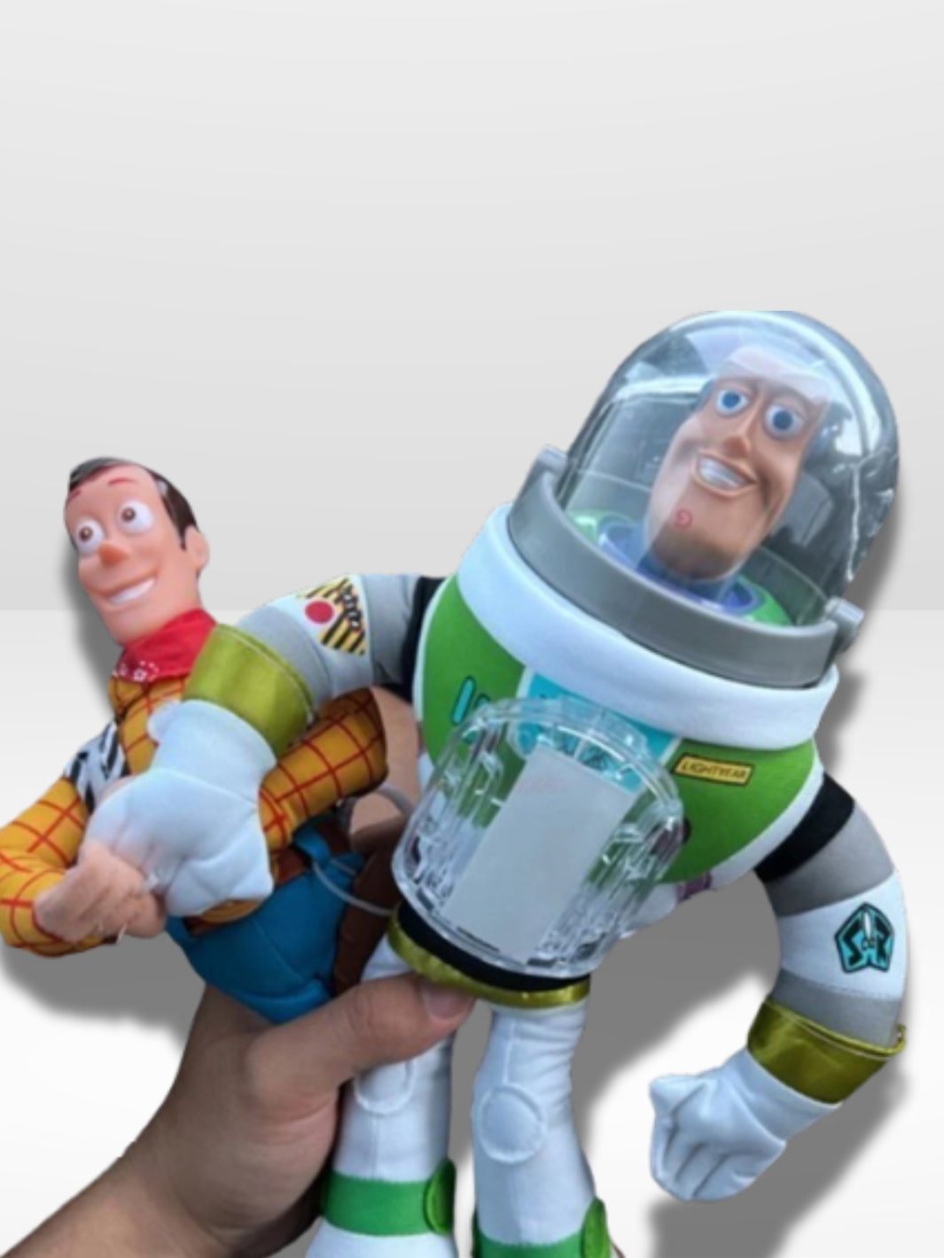 💕Jouet Peluche Toy Story Woody et Buzz Accroche Voiture